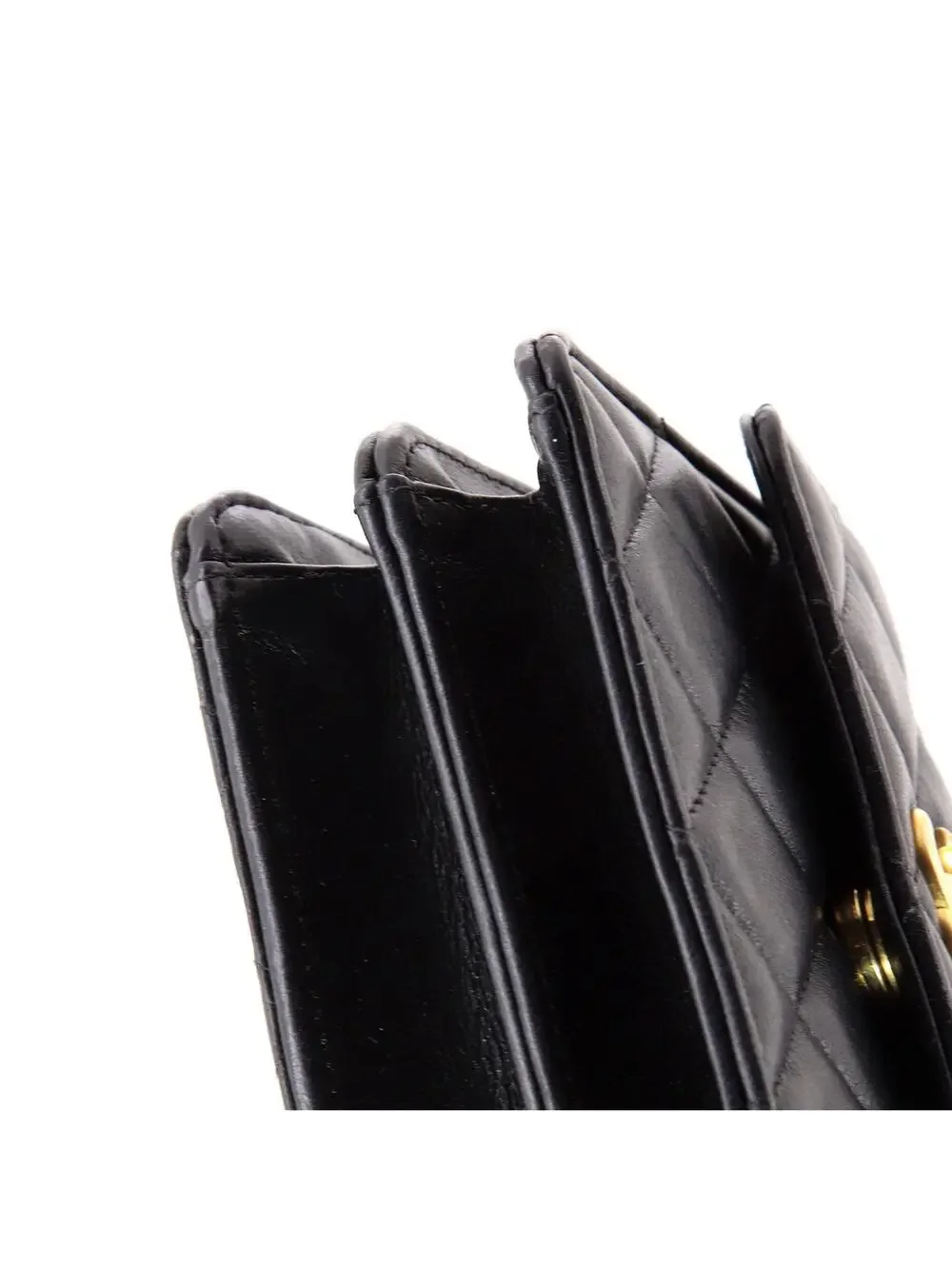 Chanel Woven Top Handle Cc Flap Clutch #240090C44B